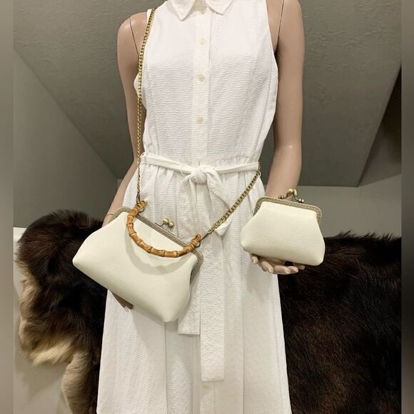 Vintage Handsewn Genuine Pebble Leather Kisslock Wallet/Wristlet/Coin purse - Picture 7 of 11